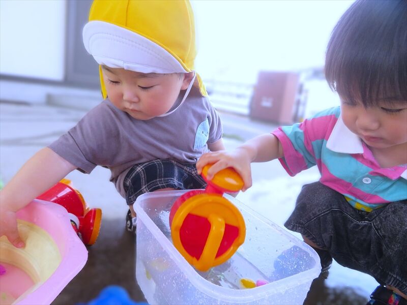 大人気な氷あそび♬