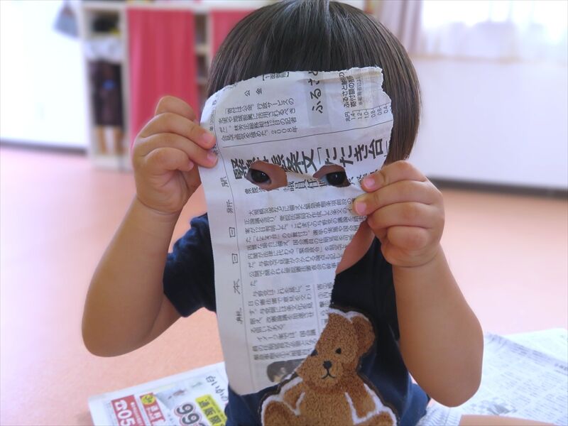 新聞紙で何作ろう？！