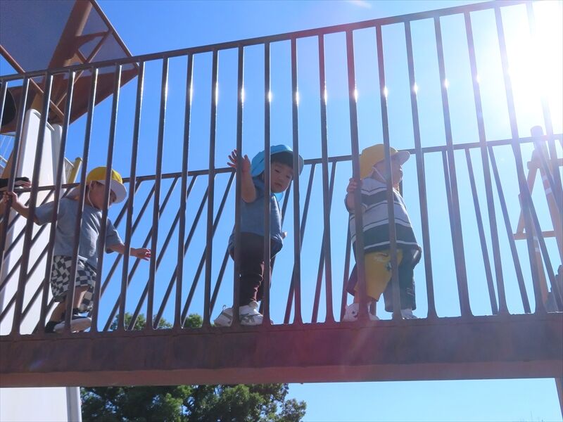 戸外活動での子どもたちの成長♬