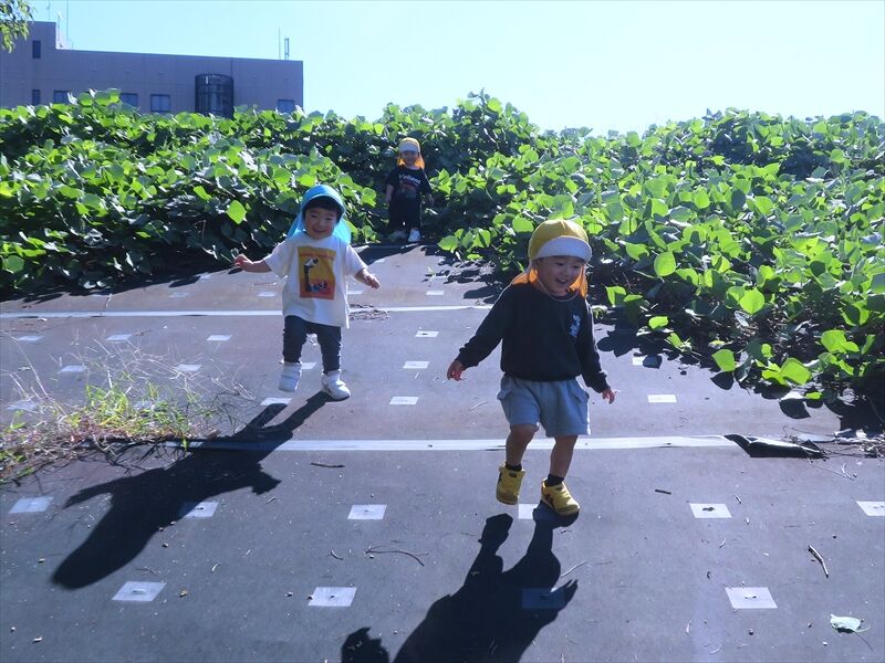 緑地公園でよーいドンっ！