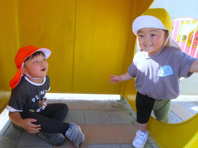 公園で思いきり遊ぶ子どもたち♬